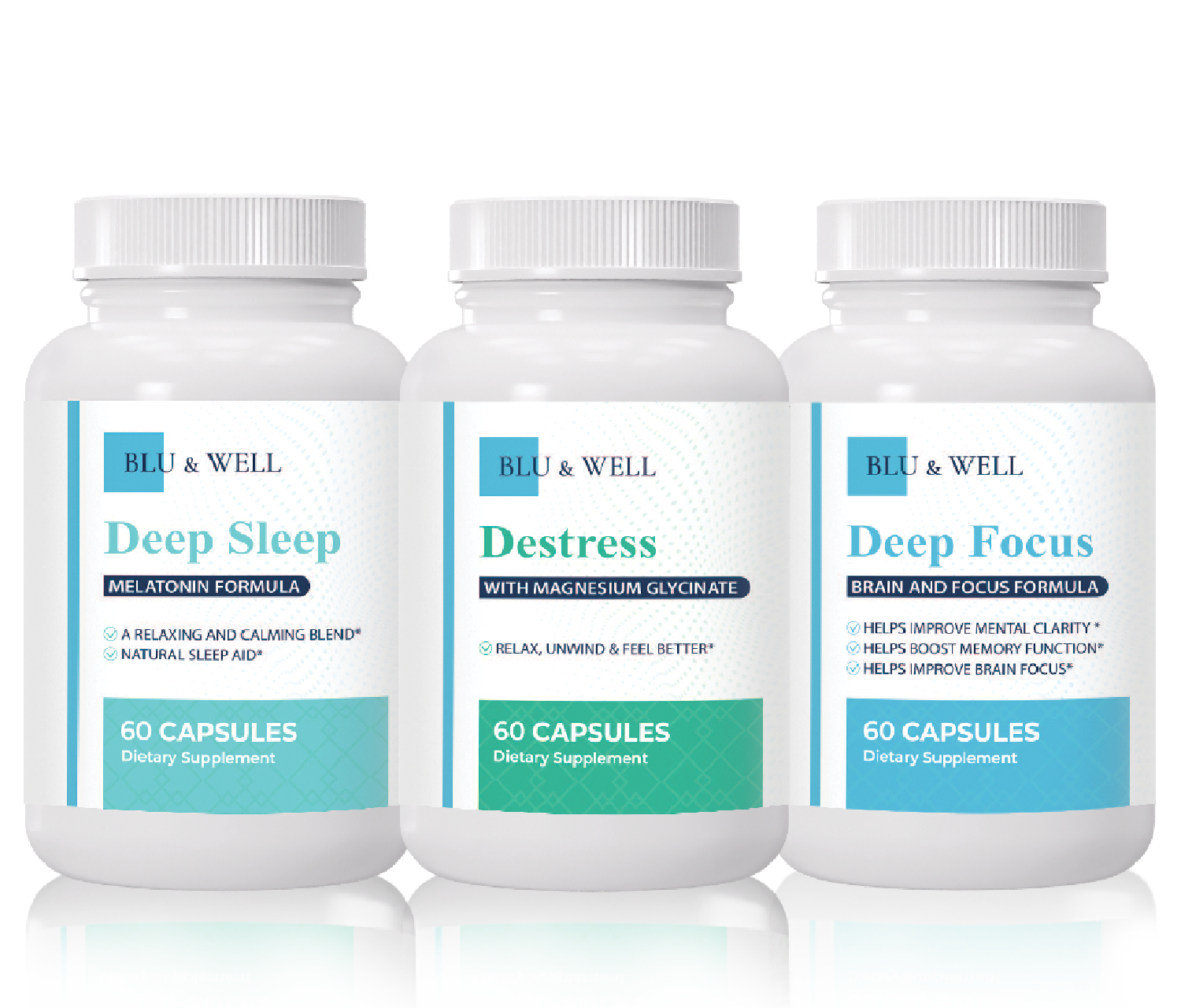 Best Sleep Supplement, Best Stress relief supplements, Best brain booster supplement
